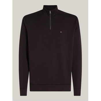 Tommy Hilfiger ESSENTIAL INTECHNO 1/4 ZIP - Black BDS