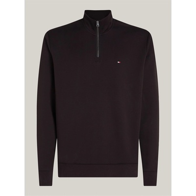 Tommy Hilfiger ESSENTIAL INTECHNO 1/4 ZIP - Black BDS