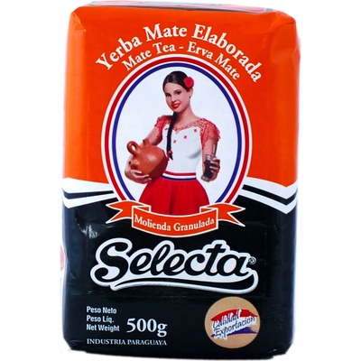 Selecta Yerba maté Elaborada Con Palo Tradicional 500 g