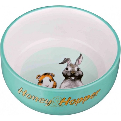 Trixie Keramická miska Honey & Hopper pre morča králika 250 ml 11 cm