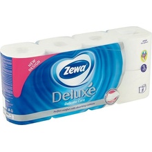 Zewa Deluxe Pure White Aqua Tube 3-vrstvový 8 ks