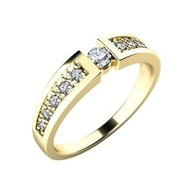 Pattic Zlatý prsteň s diamanty G10775ZL01