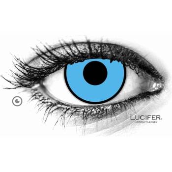 Lucifer Crazy čočky - nedioptrické - BLUE MANSON 2 čočky