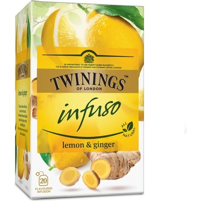 TWININGS Лимон и Джинджифил 20 x 1.5g