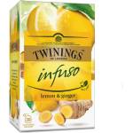 TWININGS Лимон и Джинджифил 20 x 1.5g