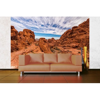 DIMEX ART s. r. o Самозалепваща се флизелинова фототапета невероятни скали 375 x 250 см
