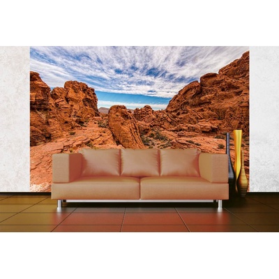 DIMEX ART Самозалепваща се флизелинова фототапета невероятни скали 375 x 250 см