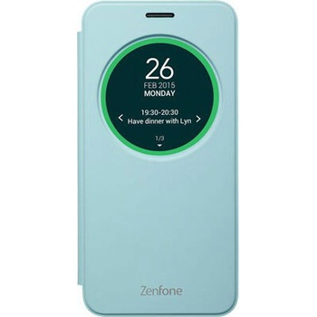 ASUS Калъф за телефон asus view flip cover ze500 син (90ac00g0-bcv004)