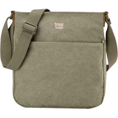 Veľká značková taška crossbody zelená GT550