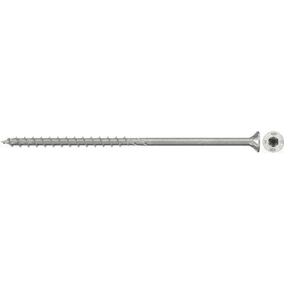 Fischer 574086 skrutky do drevotriesky 6 mm 140 mm TX Nerezová oceľ 100 ks