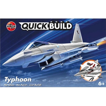 AIRFIX Quick Build letadlo J6002 Eurofighter Typhoon