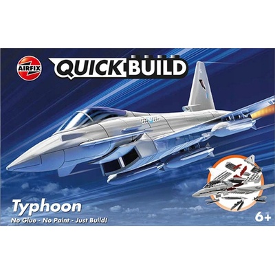 AIRFIX Quick Build letadlo J6002 Eurofighter Typhoon