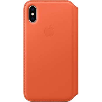 Apple iPhone XS Leather Folio - Sunset (Seasonal Spring2019) (MVFC2ZM/A)
