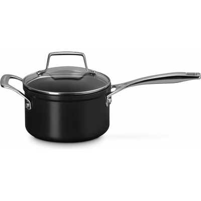 Le Creuset Rajnica ESSENTIAL 16 cm, 1,9 l, čierna, hliník
