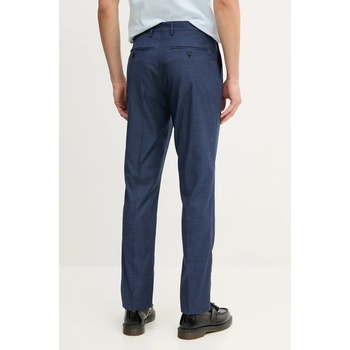 Tommy Hilfiger Вълнен панталон Tommy Hilfiger в тъмносиньо със стандартна кройка SQTHL7534. SQTH402 (SQTHL7534.SQTH402)