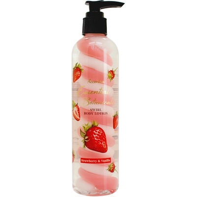 Accentra Telové mlieko Strawberry & Vanilla Essential Botanicals 300 ml