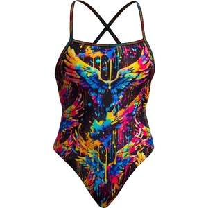 Funkita Дамски бански костюм Funkita Women's Strapped In One Piece Swimsuit - Killer Cupid - размер 34 (EU) (150-5661-0912)