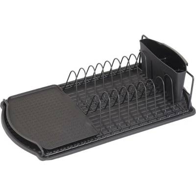 Kuchinox Torino sušák na nádobí 47.5x26.5x11 cm černá EKC701A