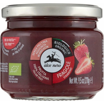 Alce Nero jahodový džem 270 g