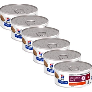 Hill's Hill s Prescription Diet i/d Грижа за храносмилането консерви за котки 6 x 156 г
