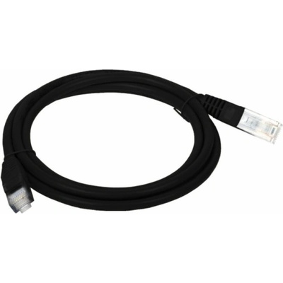 Alantec KKU5CZA0.5 Cat5e U/UTP (UTP), 0,5m, černý