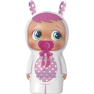 Air Val Шампоан и душ гел 2 в 1 Air Val - Cry Babies, 2D, 400 ml