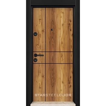 Image 1 of Starsteeldoor Блиндирана врата Parkdor M-11 Сарухан (цена без монтаж)
