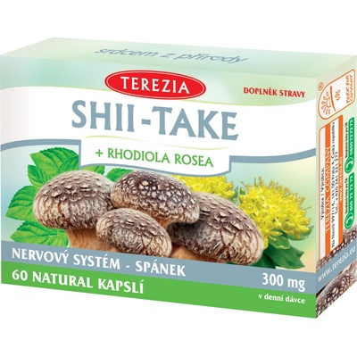 Terezia Company Shii Take + Rhodiola Rosea 60 kapsúl