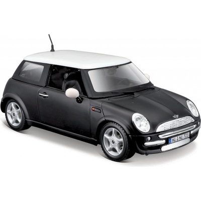 Maisto Mini Cooper matná barva černá 1:24 – Zboží Dáma