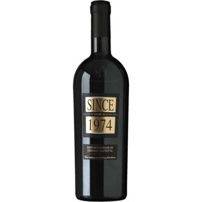 Since 1974 Primitivo di Manduria 15% 0,75 l (holá láhev)