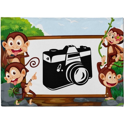 Impar Fleece deka Monkey 360g/m² 200x140
