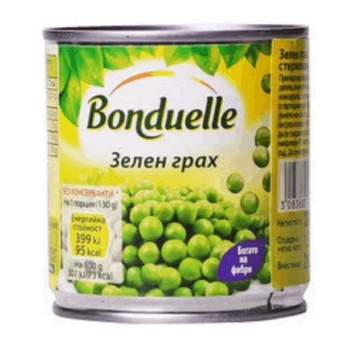 Bonduelle Зелен Грах Bonduelle 200гр. консерва