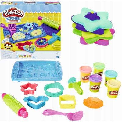 Hasbro Play-Doh Kitchen Creations SADA Sušenky 5 Kelímků 280g Věk 3+