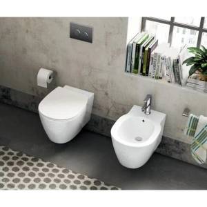 Ideal Standard Окачено на стена биде Ideal Standard Connect с напълно скрит монтаж (E772201)