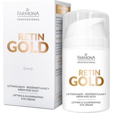 Farmona Professional Retin Gold liftingový a rozjasňující oční krém 50 ml