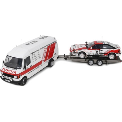 Mercedes-Benz T1 & Toyota Celica ST165 3, Waldegård/Gallagher, vítězové Safari Rally 1990, 1:18 OttOmobile