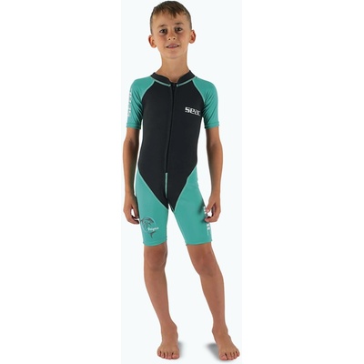 Dětský SEAC Dolphin Shorty 1,5 mm black/tiffany