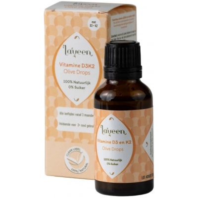 Laveen Vitamín D3 K2 pre bábätká a deti olivové kvapky 30 ml