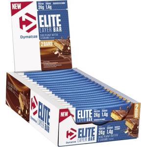 Dymatize Elite Layer Bar, 2x30 Grams / 18 bars box/