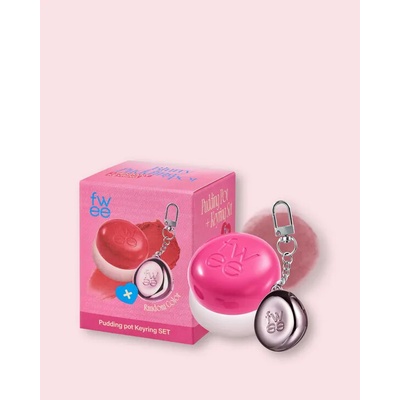 Fwee Krémový balzam na líčka a pery s príveskom Lip&Cheek Blurry Pudding Pot + Pendant Keyring No.Pk05 Sth 5 g
