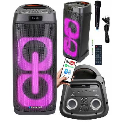 Výkonové audio BLAUPUNKT PB05DB 500W BT FM Karaoke