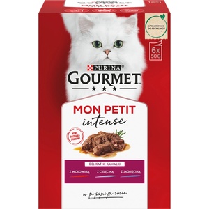 Gourmet mon Petit Котешка храна - Месна смес 6x50g