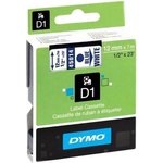 DYMO Лента 45014, 12 x 7 m, сини букви-бял фон