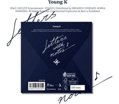 Young K - Letters With Notes - Digipack Version CD