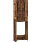 vidaXL Тоалетна Шкаф UTRECHT Старо дърво 66 x 25, 5 x 190 см (897803)