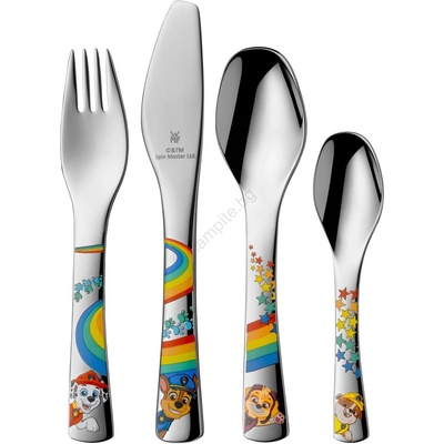 WMF - К-кт детски прибори за хранене Paw Patrol 4 бр (GS0531)
