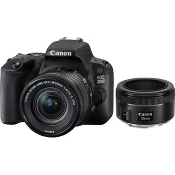 Canon EOS 1200D + 18-55mm IS STM + 50mm