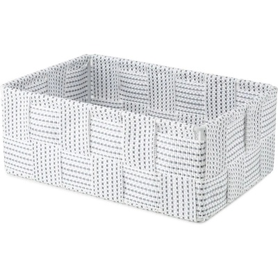Compactor Toronto košík M 18 x 12 x 7 cm bílo-šedý RAN8451