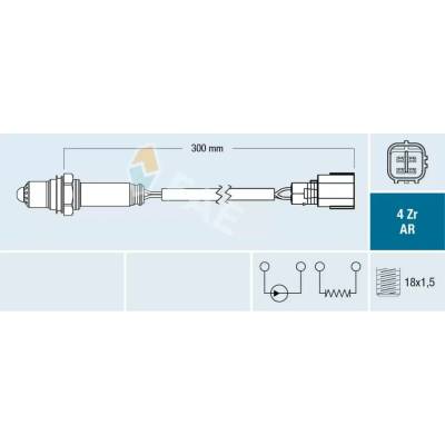 FAE Lambda sonda FAE 75655