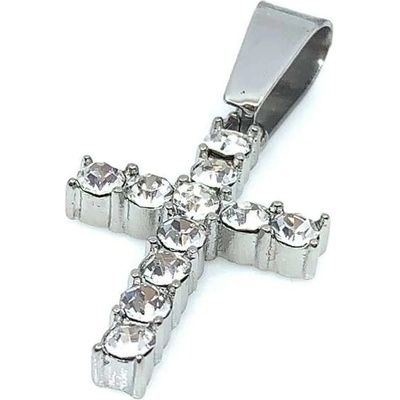 Jan Kos jewellery Přívěsek z oceli kříž 12114741